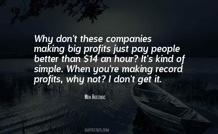 Quotes About Profits #1189868