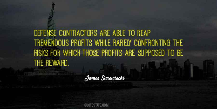 Quotes About Profits #1230813