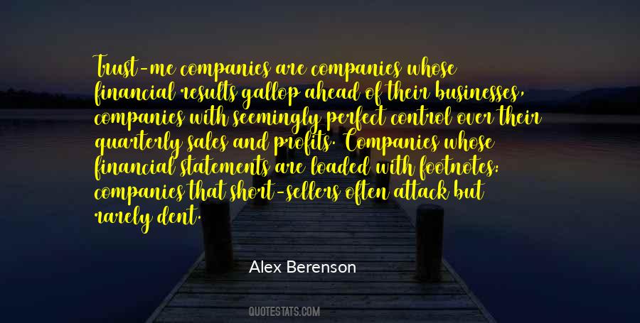 Quotes About Profits #1344943