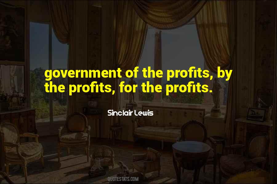 Quotes About Profits #1378889