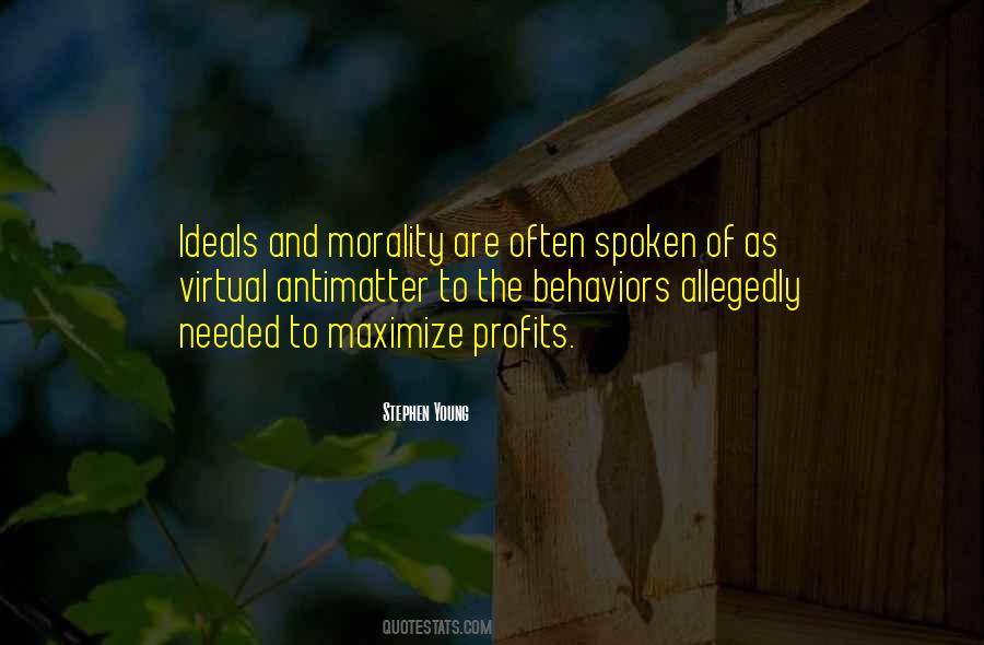 Quotes About Profits #169995 Quotes About Profits #169995