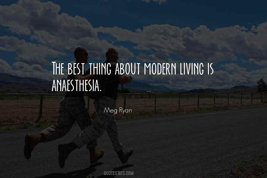 Quotes About Anaesthesia #1596627