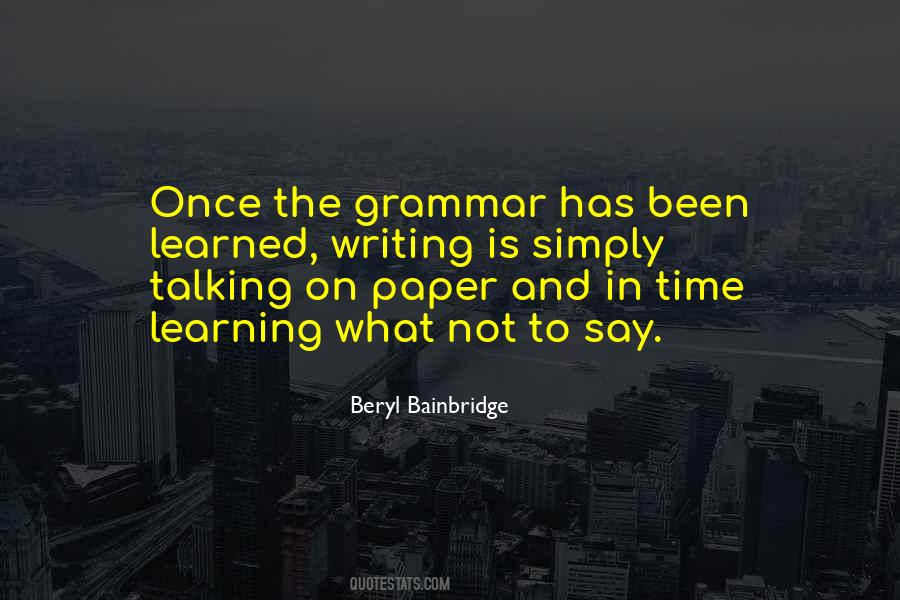 Grammar In Quotes #215920