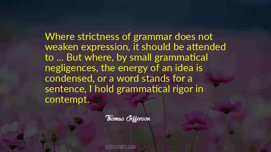 Grammar In Quotes #830492