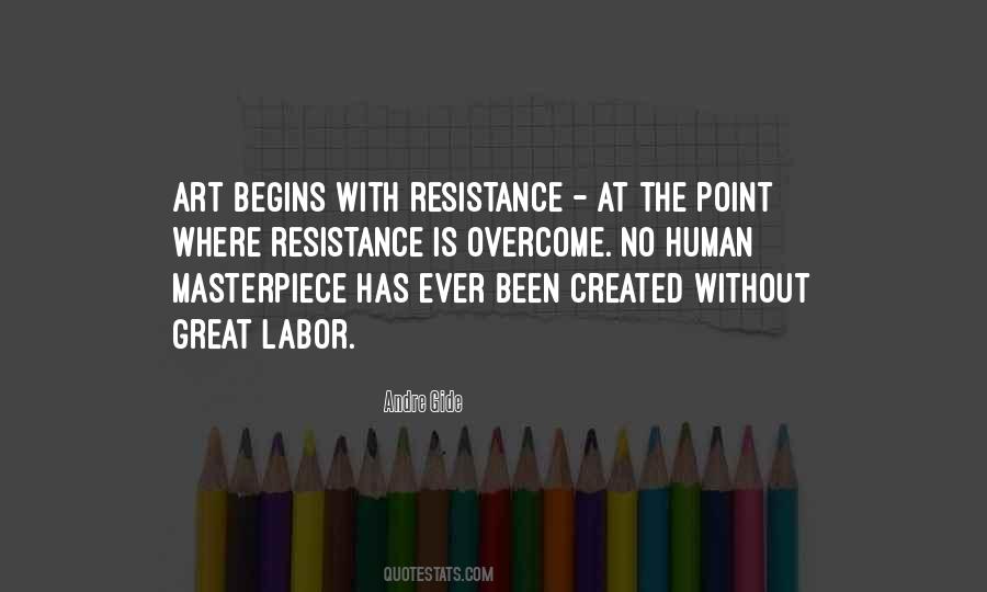 Art As Resistance Quotes #1815895