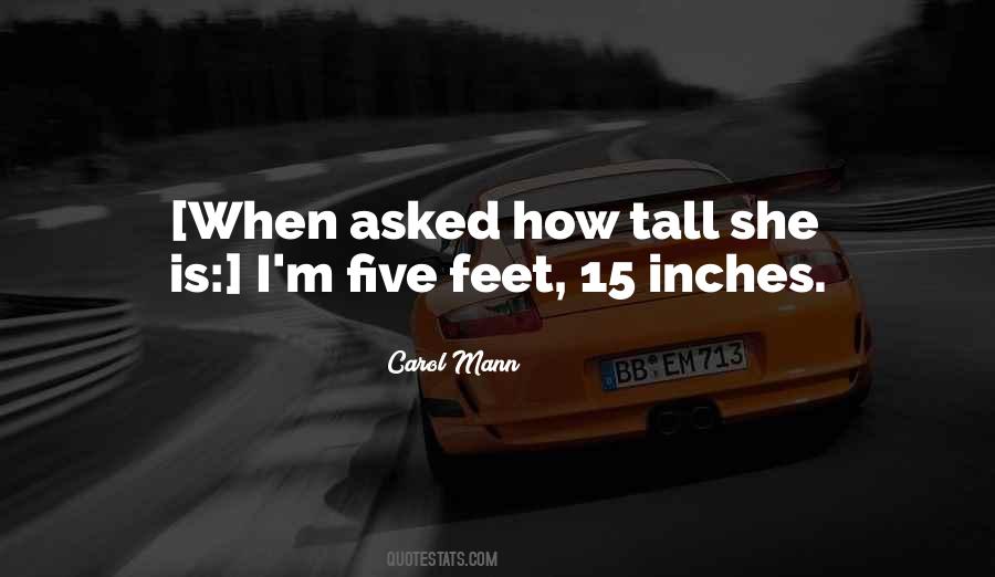 Quotes About Inches #999727