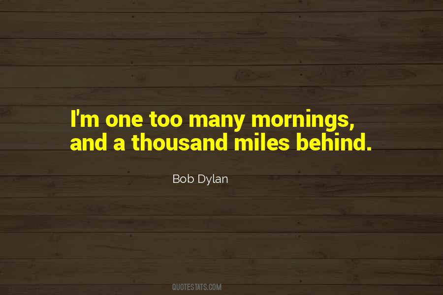Quotes About Thousand Miles #1025189