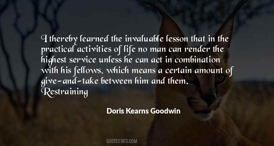 Quotes About Lesson Learned In Life #1240259