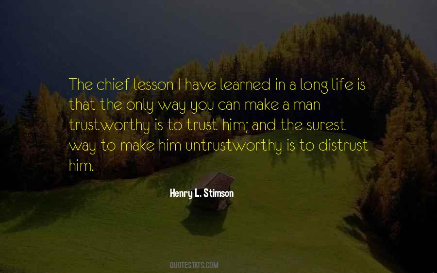 Quotes About Lesson Learned In Life #1364818
