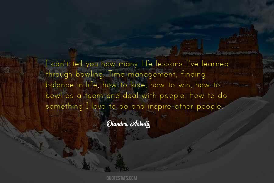 Quotes About Lesson Learned In Life #1584214