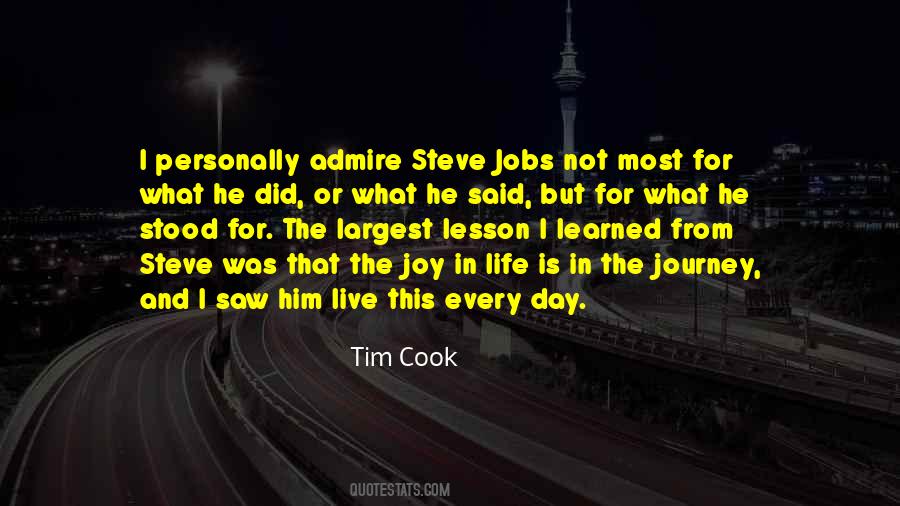 Quotes About Lesson Learned In Life #272130