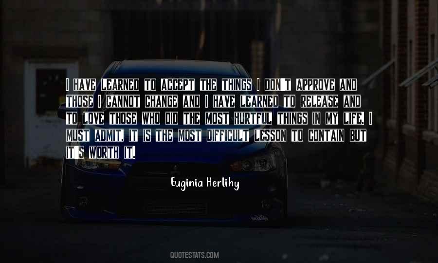 Quotes About Lesson Learned In Life #717651