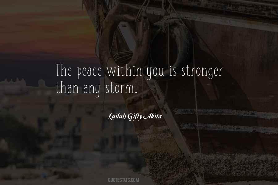 Quotes About Peace Within #68883