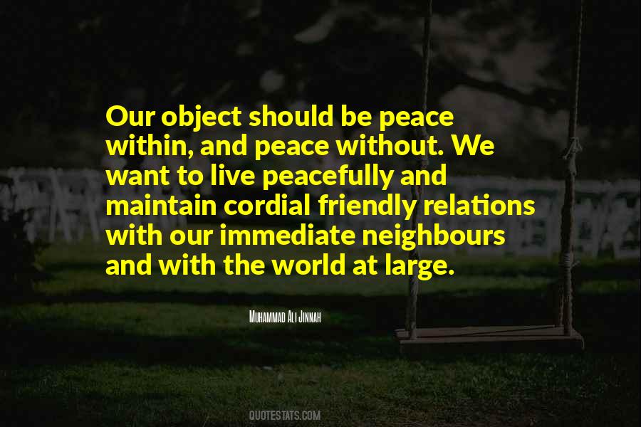 Quotes About Peace Within #765650
