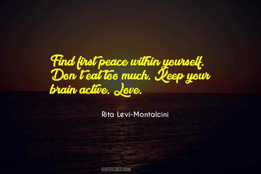 Quotes About Peace Within #846824