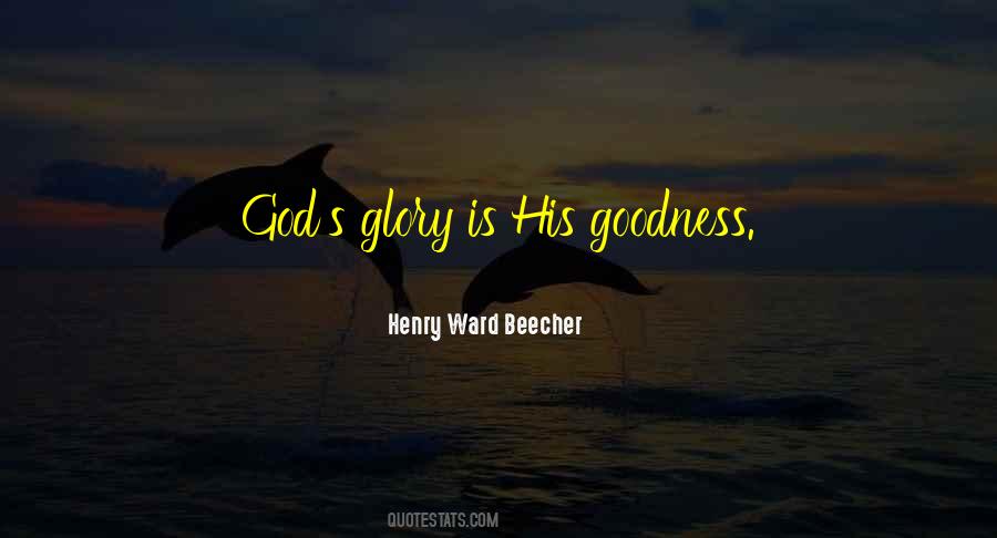 God S Glory Quotes #121220