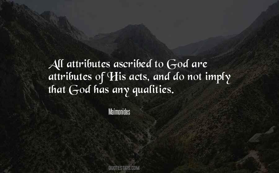 Quotes About Attributes Of God #1220160