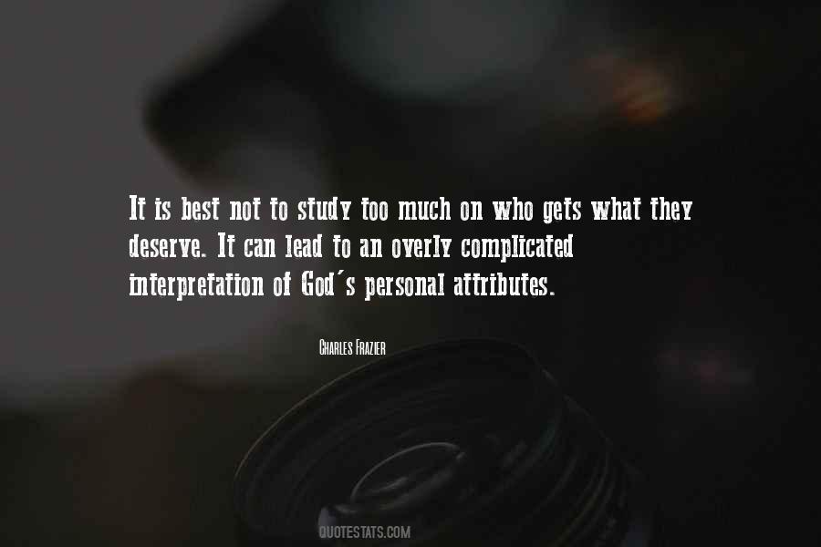 Quotes About Attributes Of God #816752