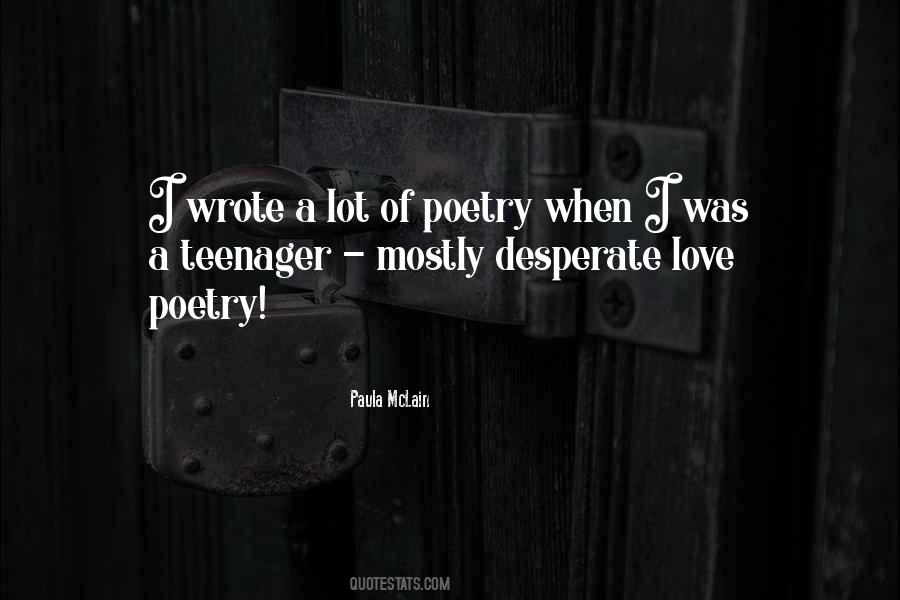 Quotes About Love Poetry #1673328