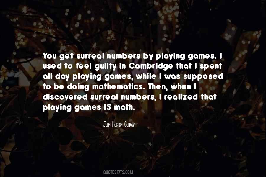Quotes About Playing Games #342858