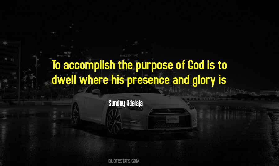 Quotes About Purpose Of God #563534