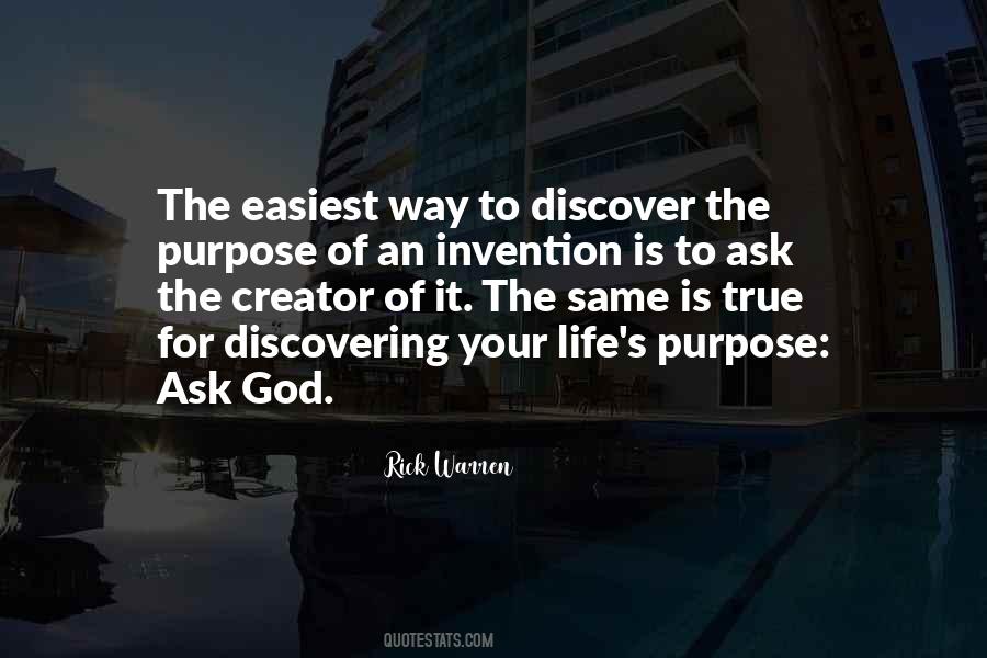 Quotes About Purpose Of God #85735