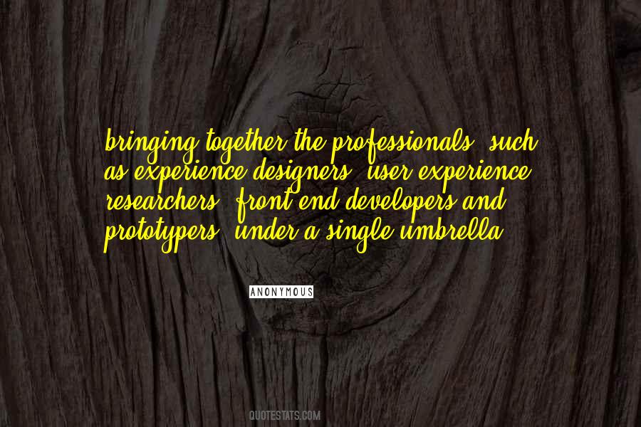 Quotes About Professionals #970068