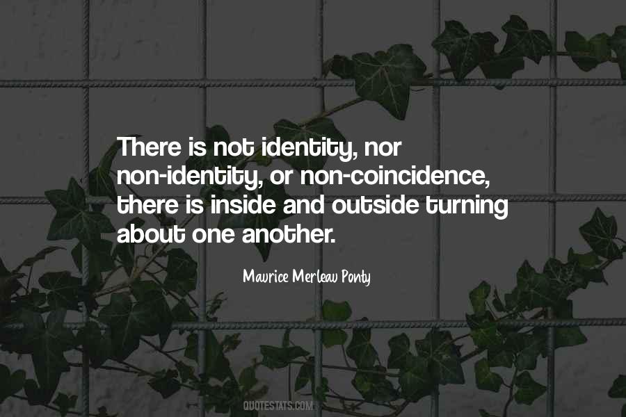 One Identity Quotes #73819