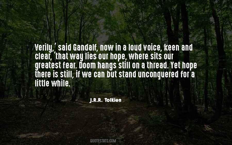 Quotes About Gandalf #1005579