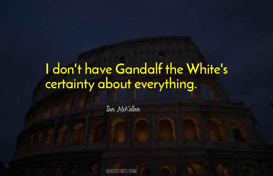 Quotes About Gandalf #444008