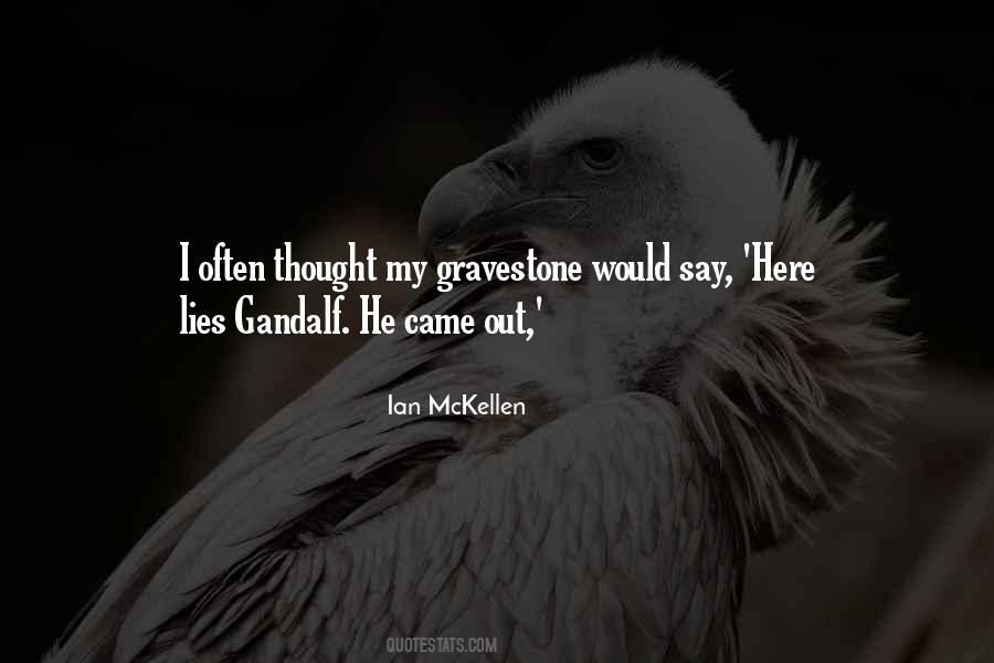 Quotes About Gandalf #483753