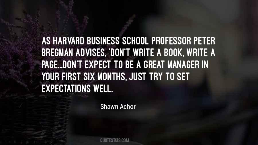Quotes About Harvard Business School #1030833