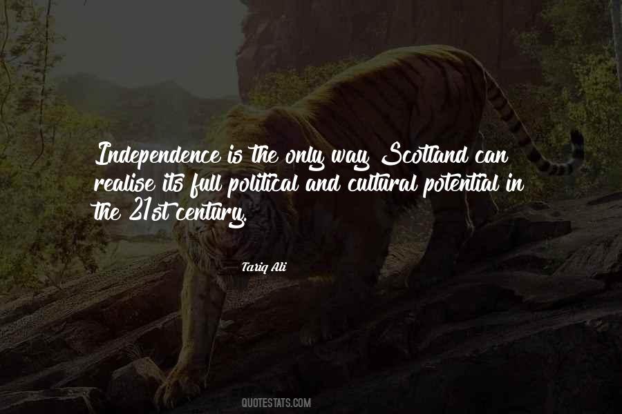 Quotes About Scotland Independence #884576