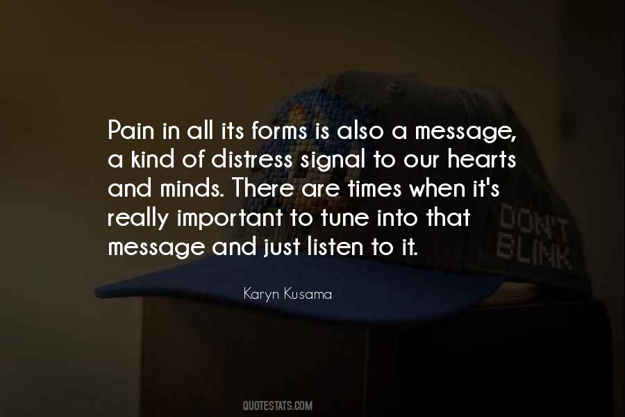 Quotes About A Message #1169106