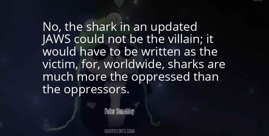 Quotes About Sharks #1074415