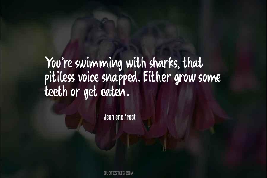 Quotes About Sharks #992373