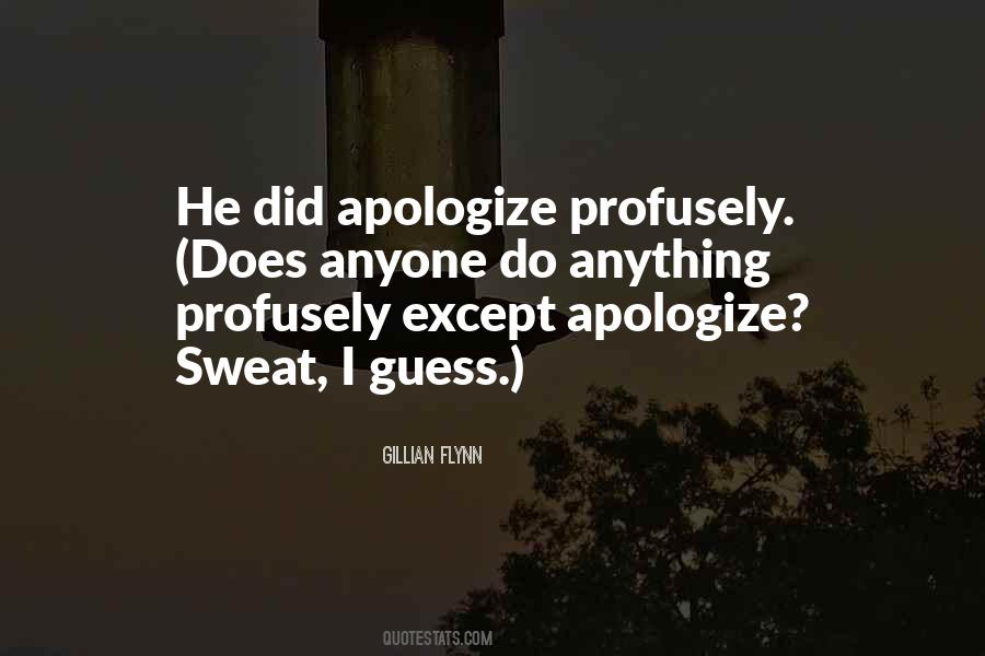 Quotes About Apologize #1287993