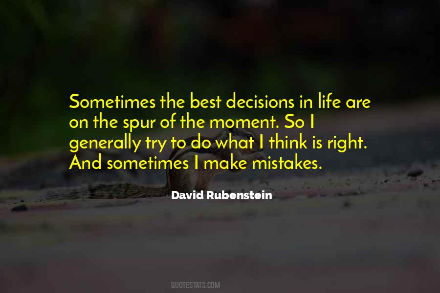 Moment Of Decision Quotes #1275939