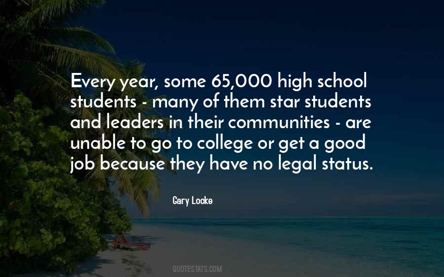 Quotes About High School Students #1313053