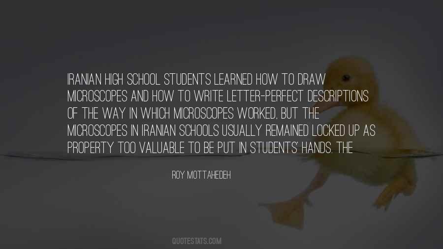 Quotes About High School Students #1357811