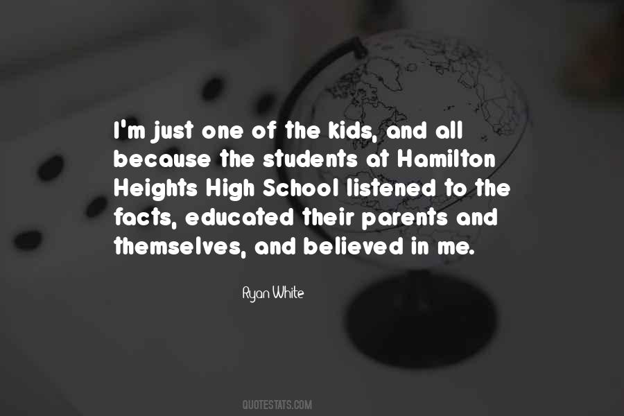 Quotes About High School Students #1506575