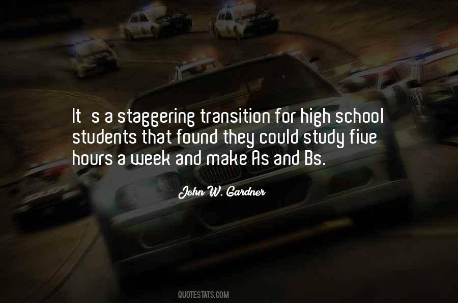 Quotes About High School Students #1738715