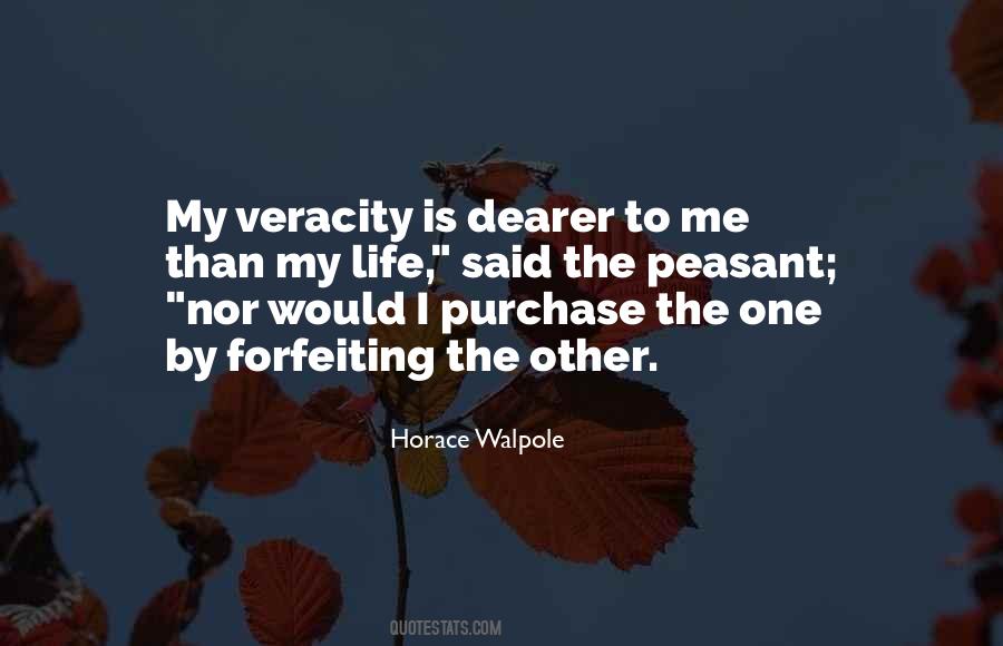 Quotes About Veracity #1865905