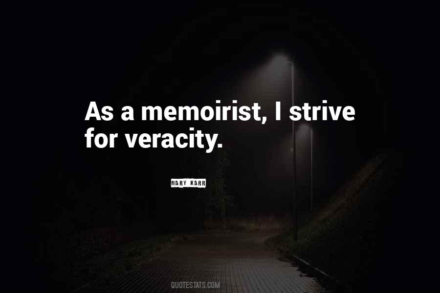Quotes About Veracity #223039