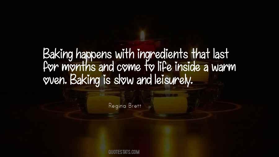 Quotes About Baking #623176