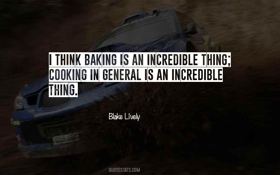 Quotes About Baking #879848