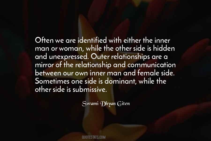 Quotes About Male And Female Relationships #1064847