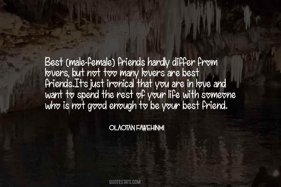 Quotes About Male And Female Relationships #1236981