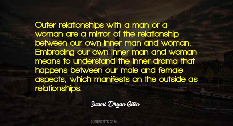 Quotes About Male And Female Relationships #1318478