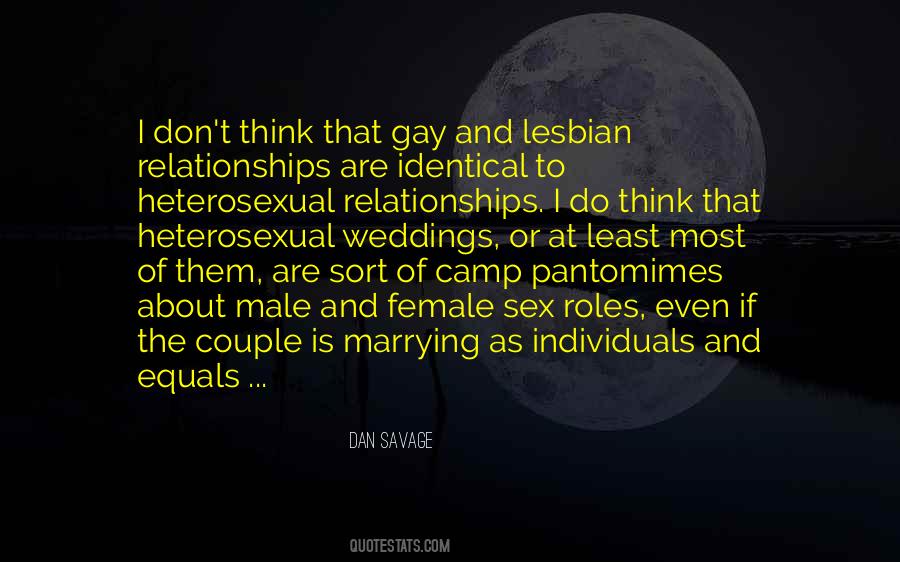 Quotes About Male And Female Relationships #1794376
